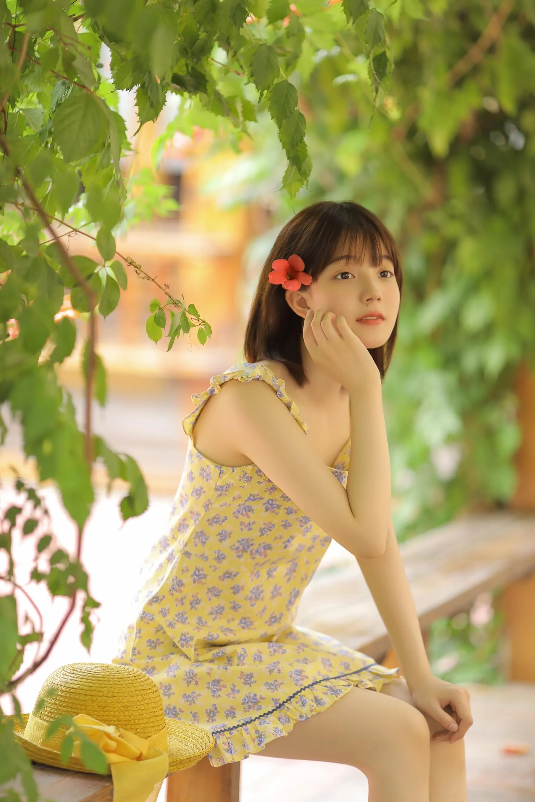 [YITUYU艺图语]2022.07.06 悠悠夏日长 不知秃 [20P]插图